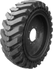 Колесо - диск с цельнолитой шиной 10-16.5 (31*10-20 (7.50)) INDUSTRIAL SOLID TIRES   