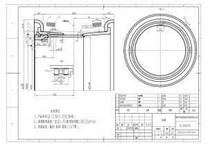 Диск (обод) 13.00-25 (2.50)  для Kalmar RSD4527-5TL сварной с кольцами NOTCH TYPE  