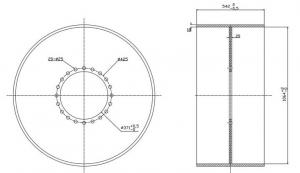 Цельнолитая шина 23.5-25 (19.50-25) ROLLTAH RT107  